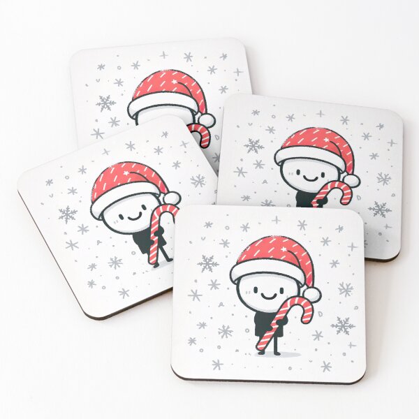 Item preview, "Cheerful Stickman Christmas Hat: Minimalist Festive Graphic Illustration" designed and sold by Huycao211.