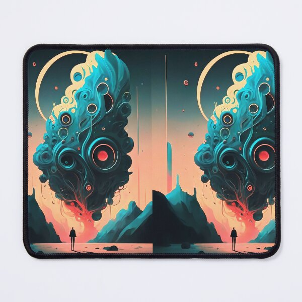 Item preview, #Illustration, dynamic art with a perspective view, dark fantasy elements, presented as a painting in a conceptual art style designed and sold by deluxelion.