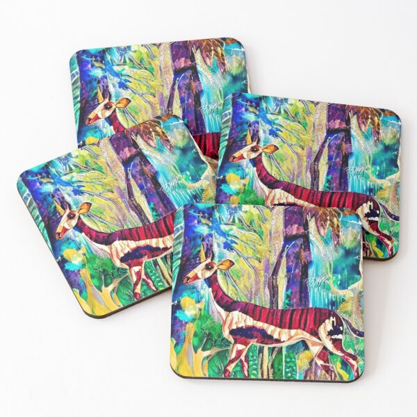 Item preview, Antelope in the forest designed and sold by George Hutton Hunter.