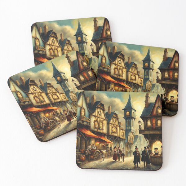 Item preview, An Old Town designed and sold by Joseph Hail.