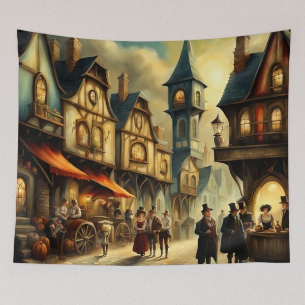 Item preview, An Old Town designed and sold by Joseph Hail.