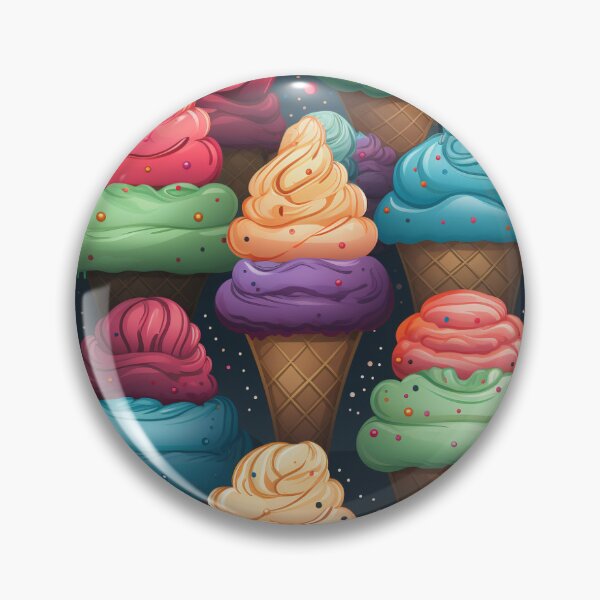 Artikelvorschau, Neon Eiscreme mit bunten Farben entworfen und verkauft von xKiiNG0x.