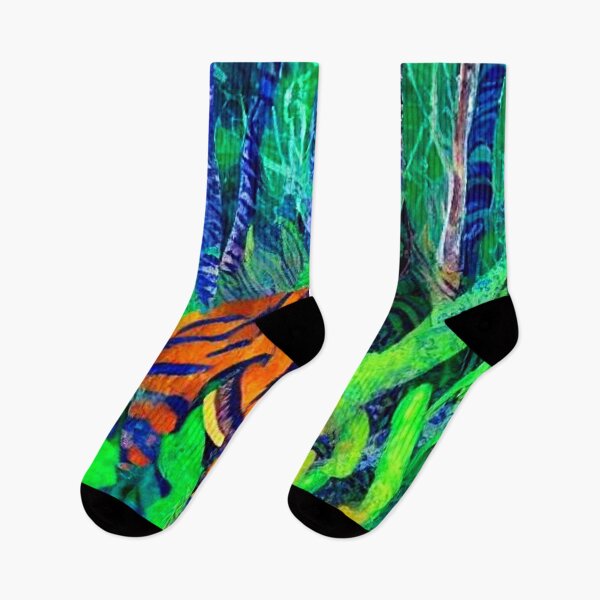 Item preview, Tiger in the forest designed and sold by George Hutton Hunter.