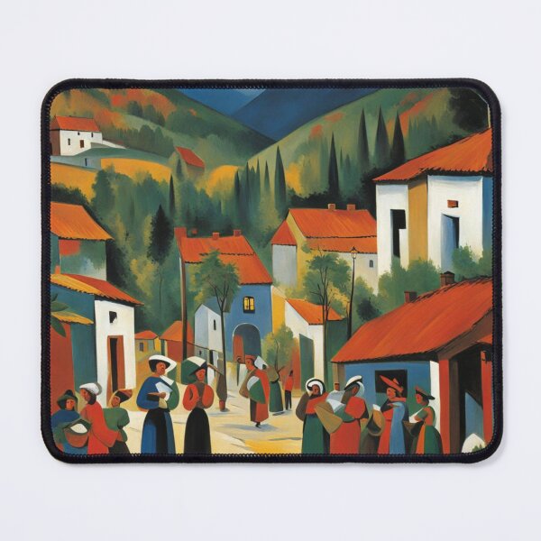 Item preview, The Christmas Gathering in a Colombian Village designed and sold by Owl-o-the-wisp.