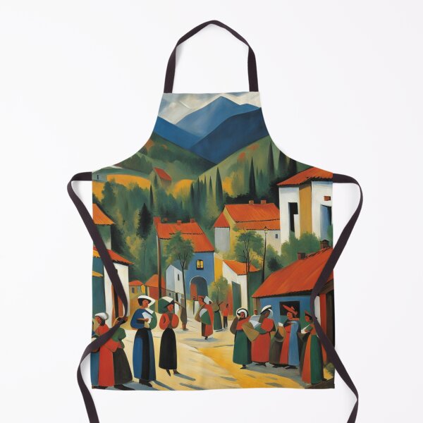Item preview, The Christmas Gathering in a Colombian Village designed and sold by Owl-o-the-wisp.