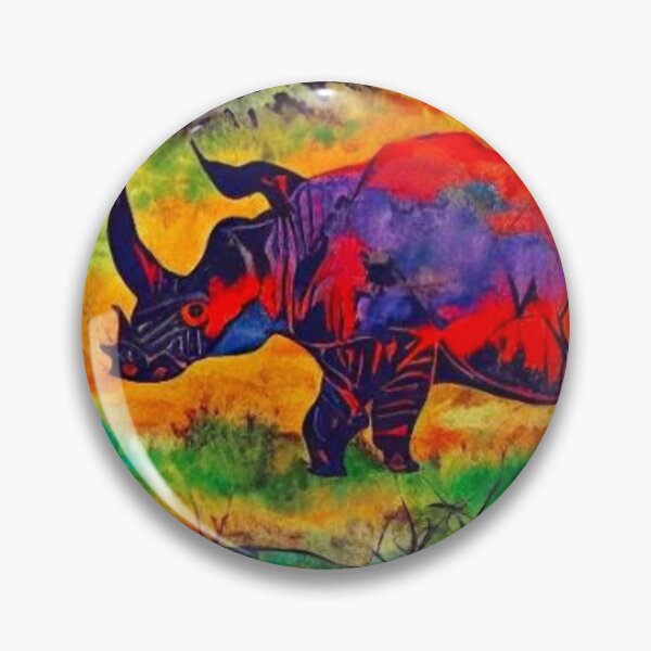 Item preview, Rhinos at risk designed and sold by George Hutton Hunter.