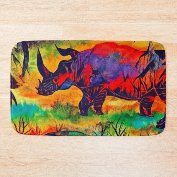 Item preview, Rhinos at risk designed and sold by George Hutton Hunter.