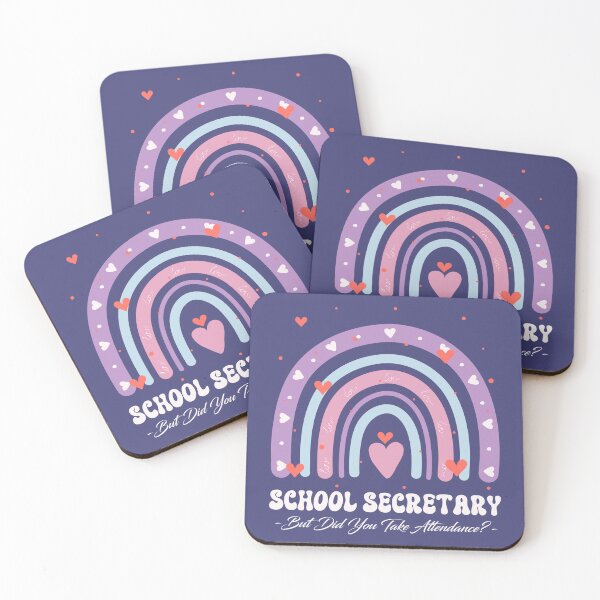 Item preview, Funny Quotes Rainbow But Did You Take Attendance Cute School Secretary Lover Office Admin Staff Groovy Back To School designed and sold by LittleZea.