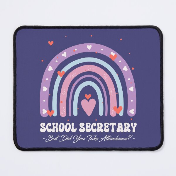 Item preview, Funny Quotes Rainbow But Did You Take Attendance Cute School Secretary Lover Office Admin Staff Groovy Back To School designed and sold by LittleZea.