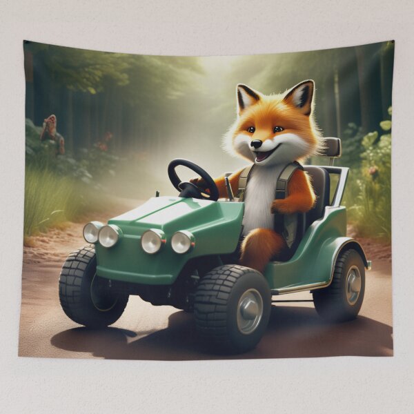Item preview, A Fox Driving  designed and sold by Joseph Hail.