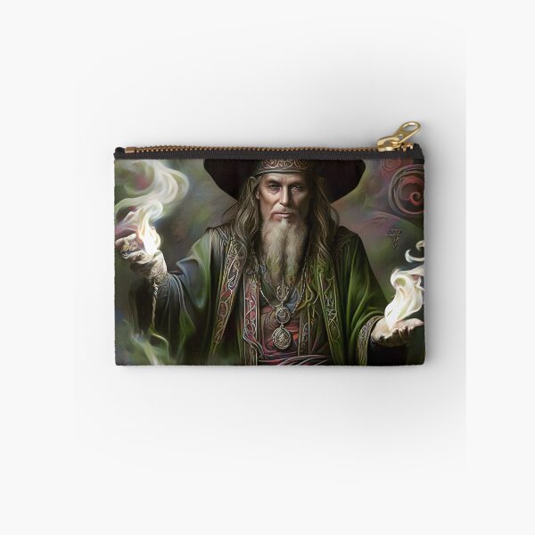 Item preview, Elderly wizard invoking spells designed and sold by cibercreations.
