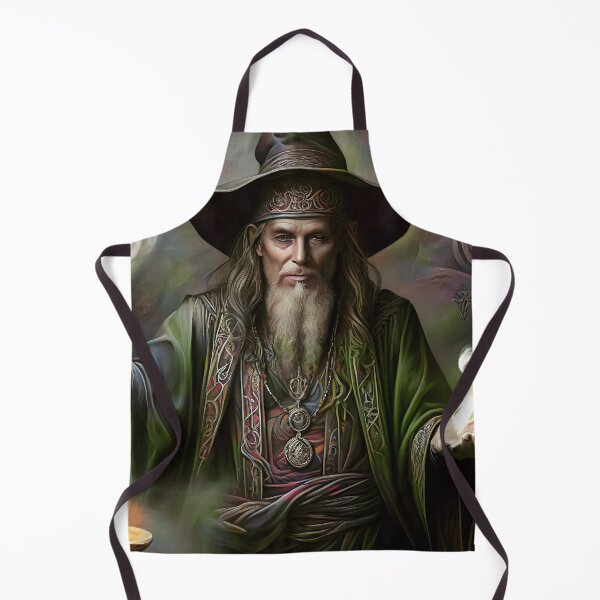 Item preview, Elderly wizard invoking spells designed and sold by cibercreations.