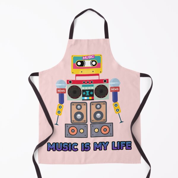 Item preview, Music is my life,love music, robot designed and sold by zzzozzo.