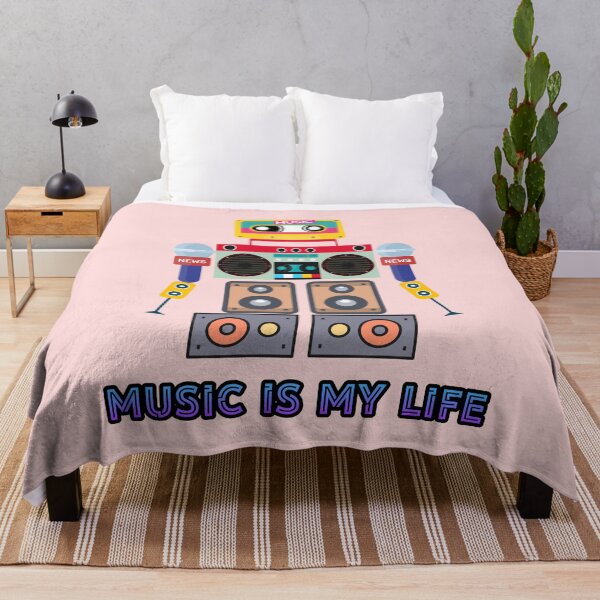 Item preview, Music is my life,love music, robot designed and sold by zzzozzo.