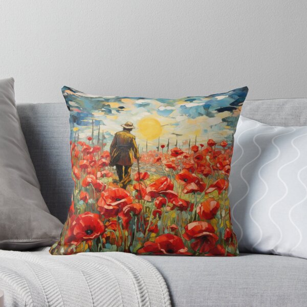 Item preview, Soldier in Poppy Field designed and sold by whitecat23.