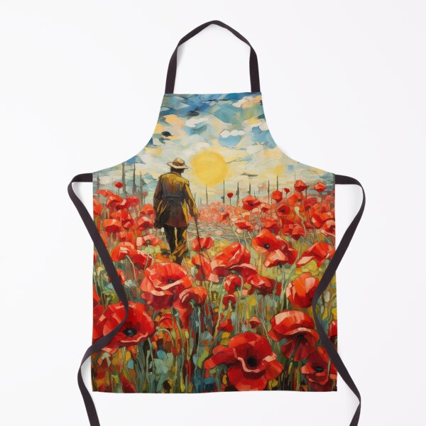 Item preview, Soldier in Poppy Field designed and sold by whitecat23.