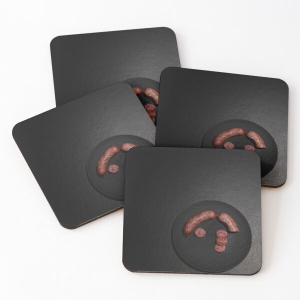 Item preview, Elegant Grey Plate with Typical Sausage Luganighe designed and sold by Mats Silvan.