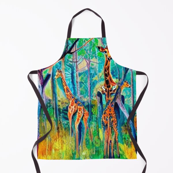 Artikelvorschau, Giraffen im Wald entworfen und verkauft von George Hutton Hunter.