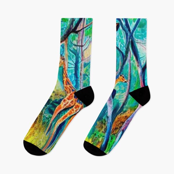 Item preview, Giraffes in the forest designed and sold by George Hutton Hunter.