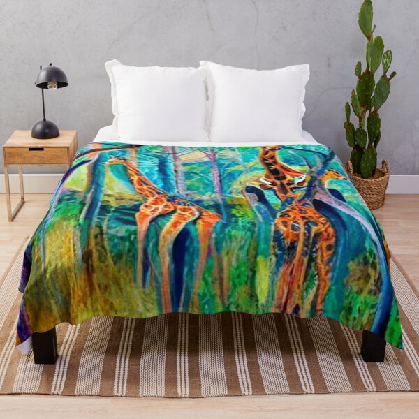 Item preview, Giraffes in the forest designed and sold by George Hutton Hunter.