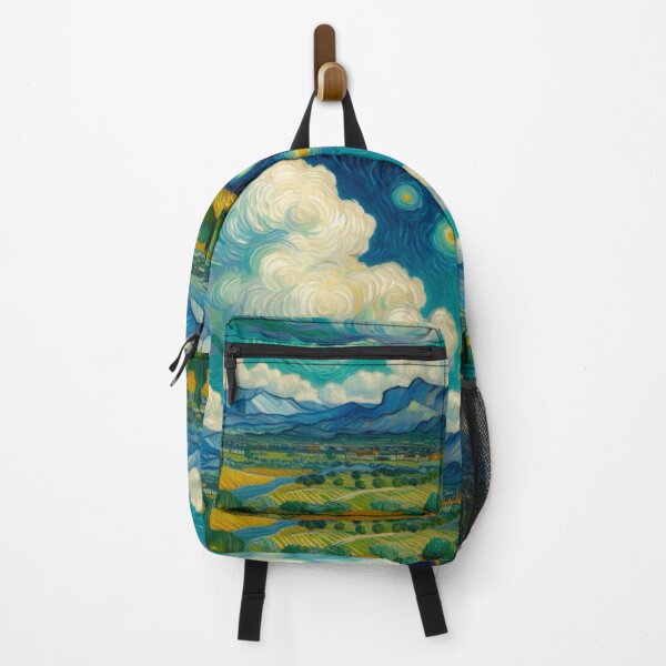 Item preview, Cloudy Day - Oil Painting of Field with a Cloudy Sky designed and sold by Star-Fragment.
