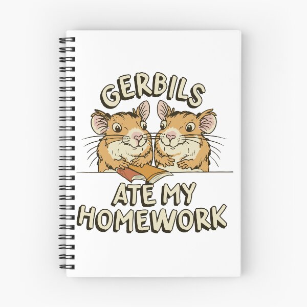 Item preview, Gerbils Ate My Homework: Furry Culprits designed and sold by EmeraldeaArt.