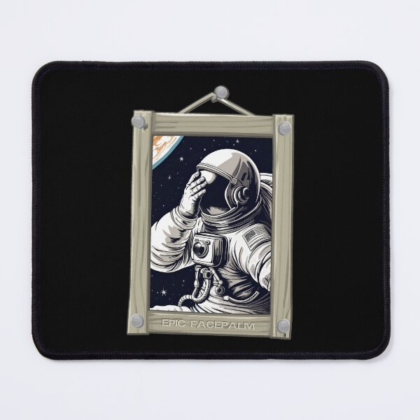 Item preview, Epic facepalm (#01) Astronaut [Create a set!] designed and sold by SolidEarthArt.