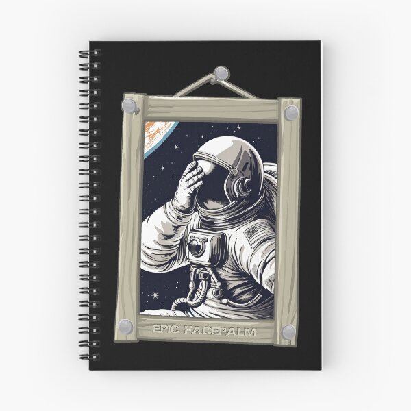Item preview, Epic facepalm (#01) Astronaut [Create a set!] designed and sold by SolidEarthArt.