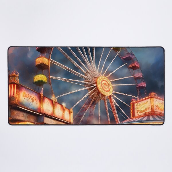 Item preview, Watercolour Fairground designed and sold by Feebleeona.
