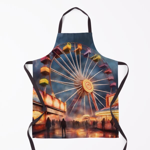 Item preview, Watercolour Fairground designed and sold by Feebleeona.