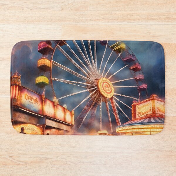 Item preview, Watercolour Fairground designed and sold by Feebleeona.