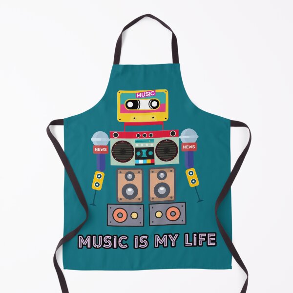 Item preview, Music is my life,love music, robot designed and sold by zzzozzo.