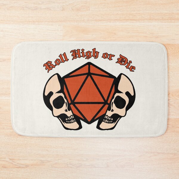 Item preview, Dungeons and Dragons - Roll High or Die designed and sold by bridglet.