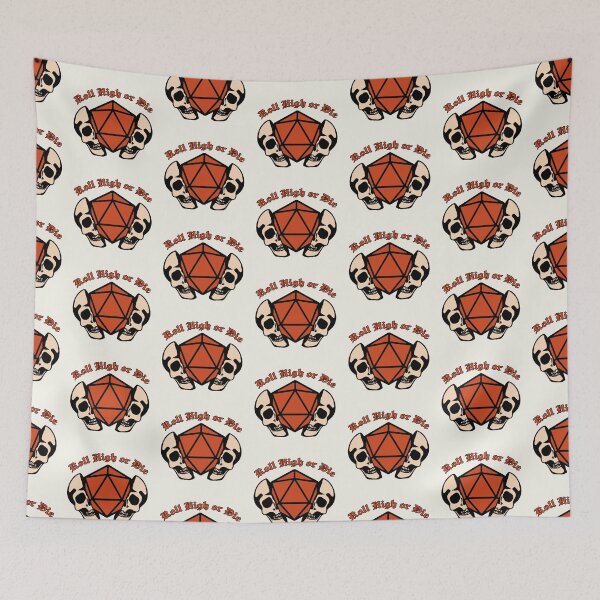 Item preview, Dungeons and Dragons - Roll High or Die designed and sold by bridglet.