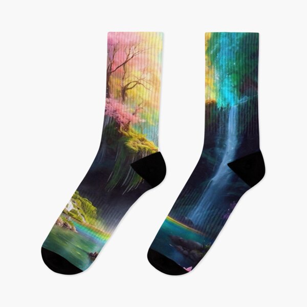 Item preview,  A magical land of waterfalls designed and sold by M-Y-A-R-T-.