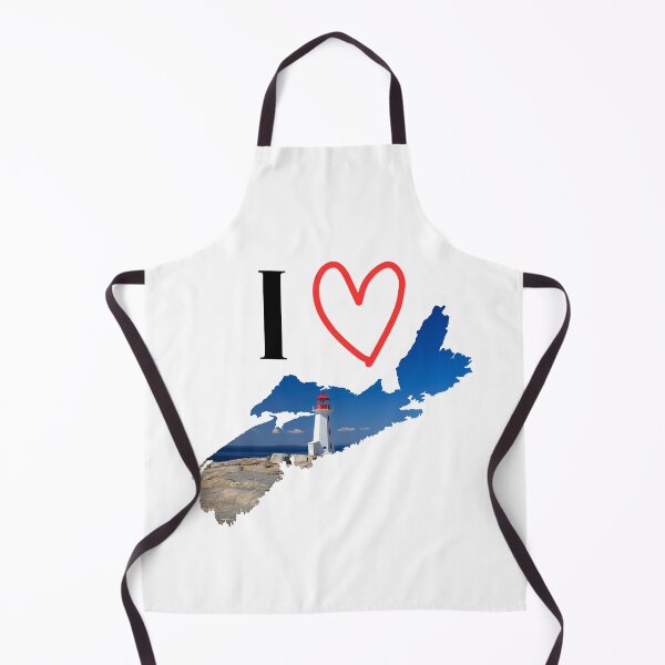 Item preview, I Love Nova Scotia with Peggy's Cove Lighthouse designed and sold by onepony.