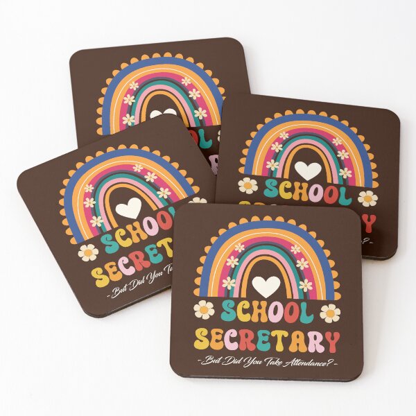 Item preview, Funny Quotes Retro Rainbow But Did You Take Attendance Cute School Secretary Lover Office Admin Staff Groovy Back To School designed and sold by LittleZea.