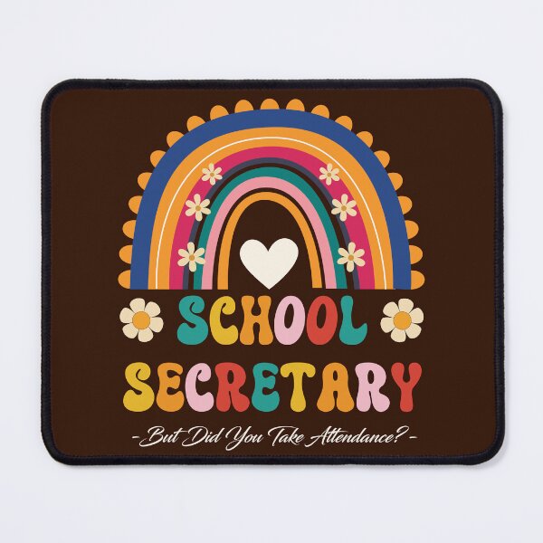 Item preview, Funny Quotes Retro Rainbow But Did You Take Attendance Cute School Secretary Lover Office Admin Staff Groovy Back To School designed and sold by LittleZea.