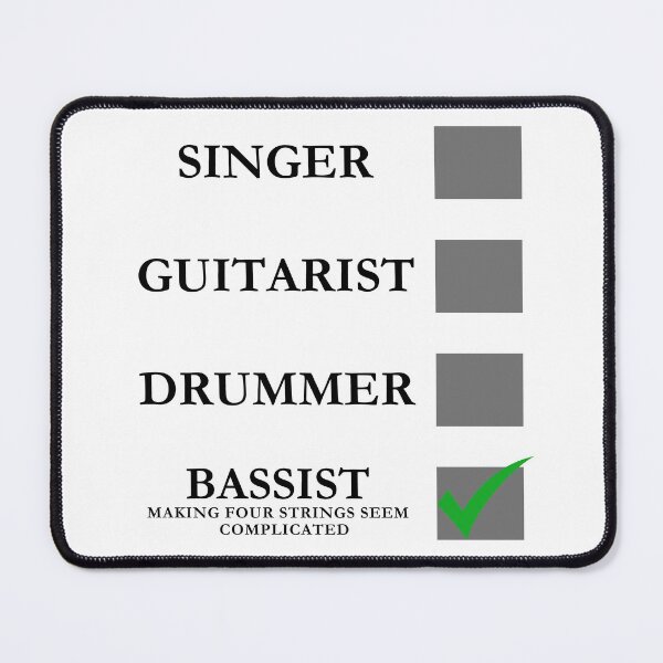 Item preview, Bassist making four strings seem complicated - Bass player sarcastic design designed and sold by wholigans.