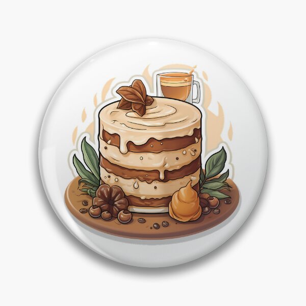 Item preview, Cake with Nuts and Coffee Flavor designed and sold by marezino.