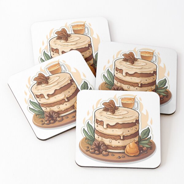 Item preview, Cake with Nuts and Coffee Flavor designed and sold by marezino.