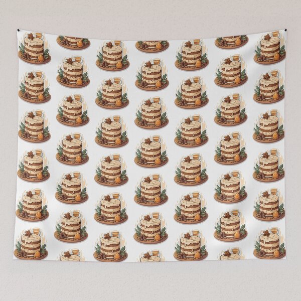 Item preview, Cake with Nuts and Coffee Flavor designed and sold by marezino.