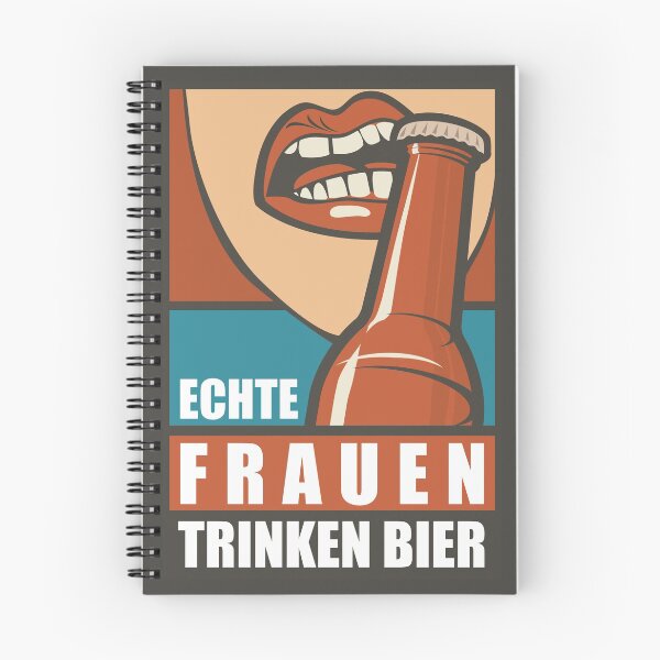 Item preview, Echte Frauen trinken Bier designed and sold by BedRock-Design.