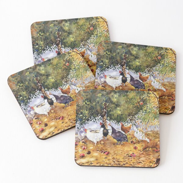 Item preview, My Poultry Beneath A Pomegranate Tree designed and sold by Margaret Merry.