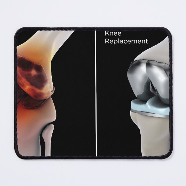 Item preview, STK701412H-Knee replacement of a damaged knee. designed and sold by StocktrekImages.