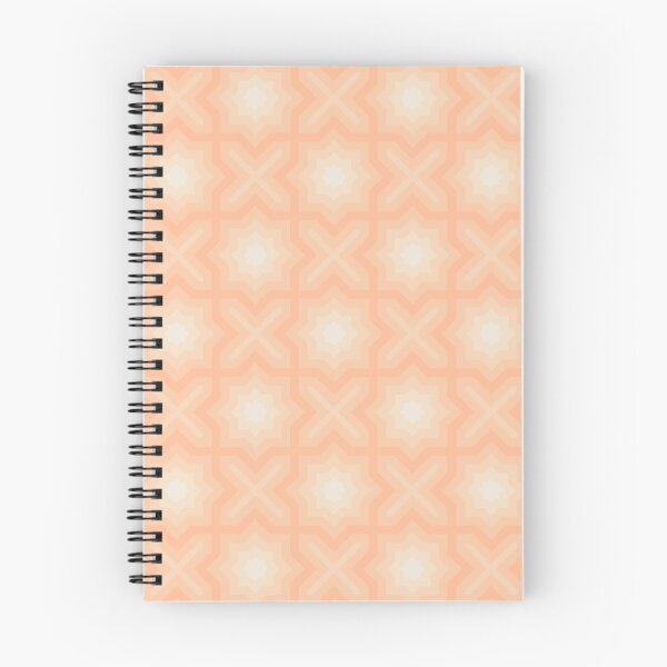 Item preview, Pristine Peach Fuzz Abstract Star Pattern designed and sold by PatternSalad.