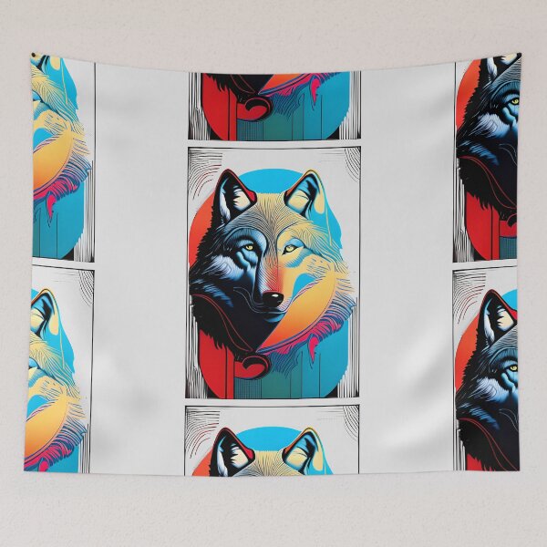Item preview, Pop Art Wolf designed and sold by Chubuter.