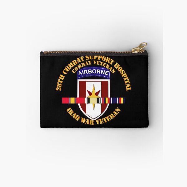 Artikelvorschau, Armee - 28. CBT Sup Hospital - Irakischer Tierarzt mit SVC-Bändern entworfen und verkauft von Military Insignia Products.