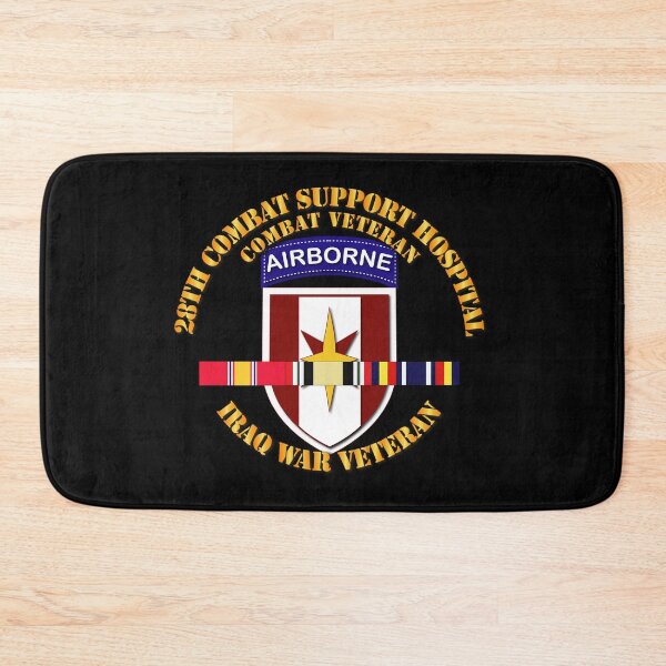 Item preview, Army - 28th Cbt Sup Hospital - Iraq Vet  w SVC Ribbons designed and sold by Military Insignia Products.