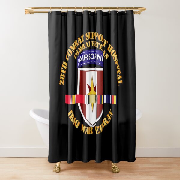 Item preview, Army - 28th Cbt Sup Hospital - Iraq Vet  w SVC Ribbons designed and sold by Military Insignia Products.